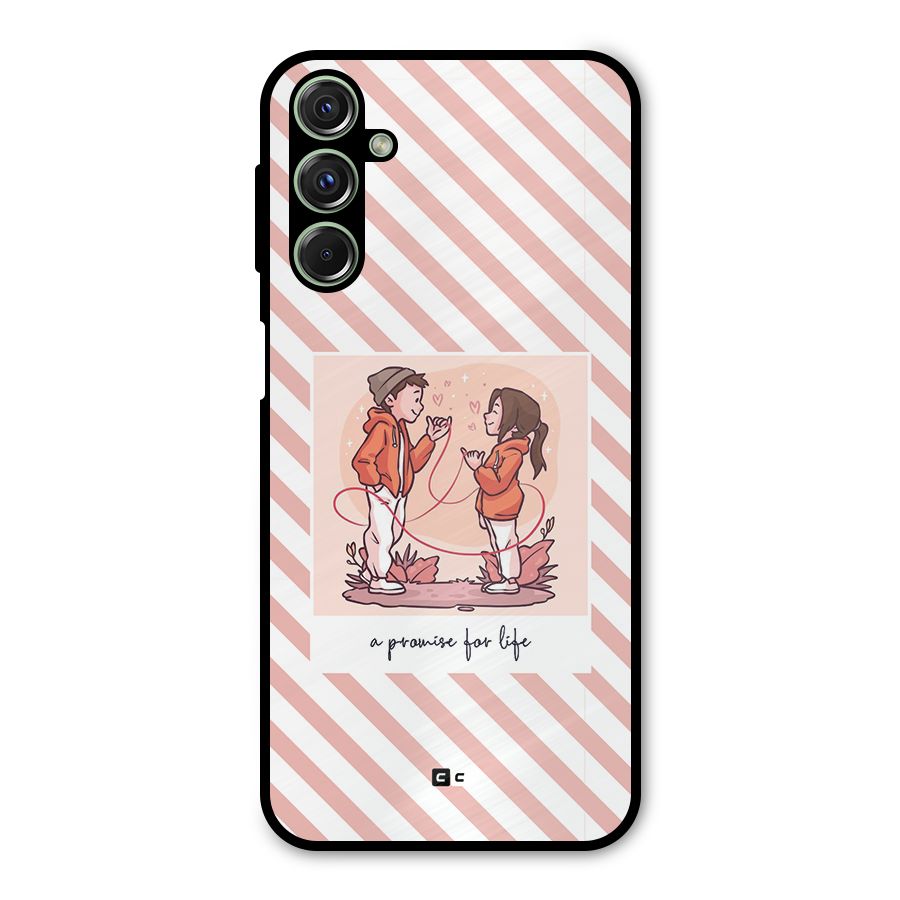 Promise For Life Metal Back Case for Galaxy M34