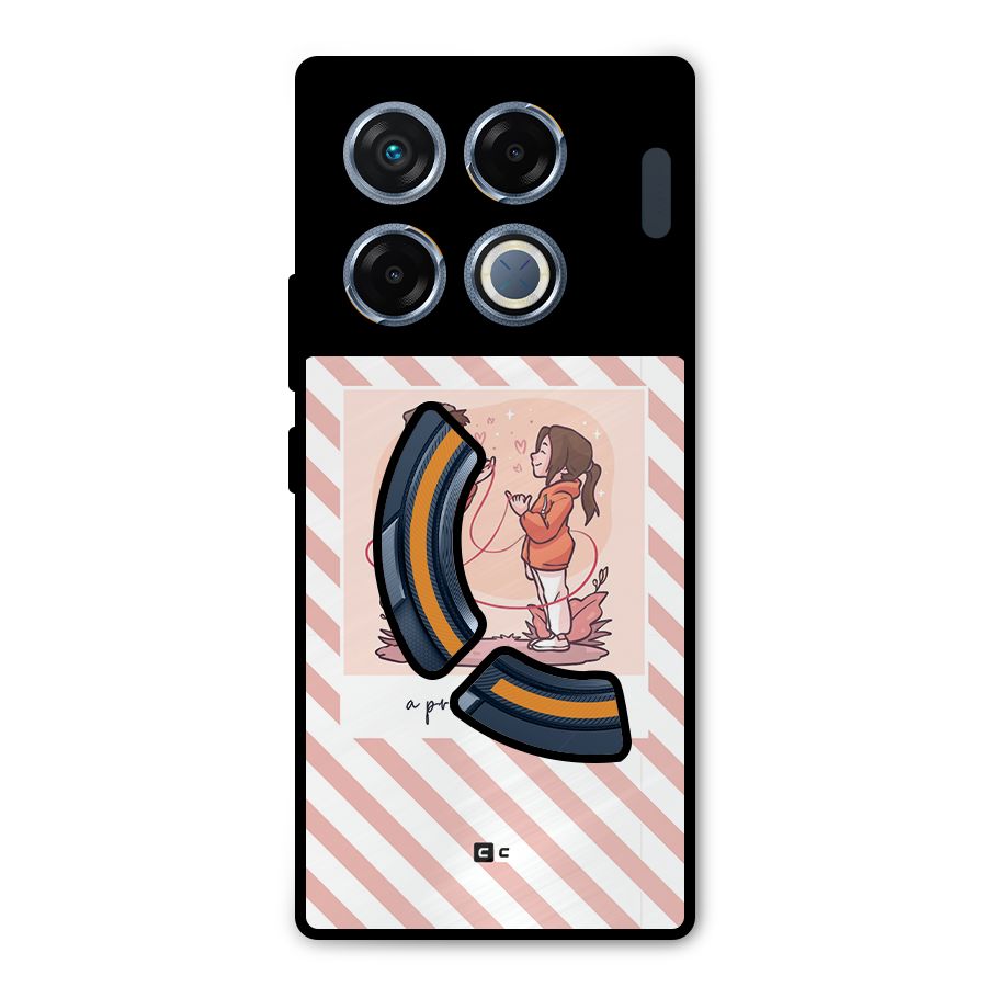 Promise For Life Metal Back Case for Infinix GT 20 Pro