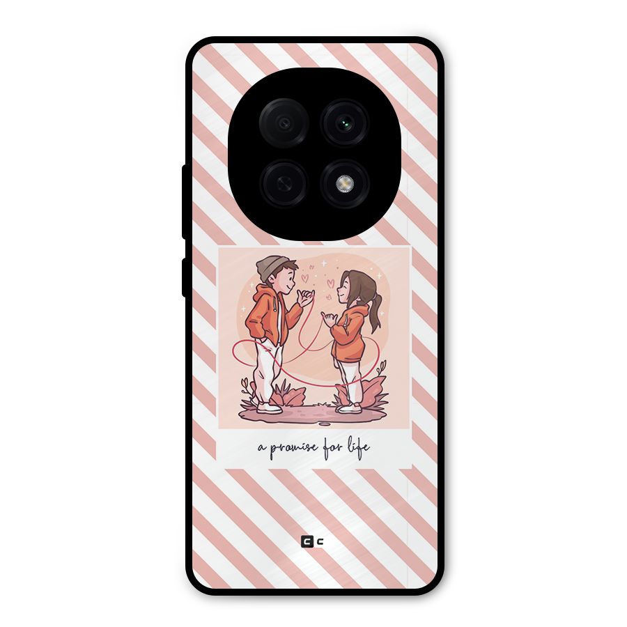 Promise For Life Metal Back Case for Oppo F29 Pro