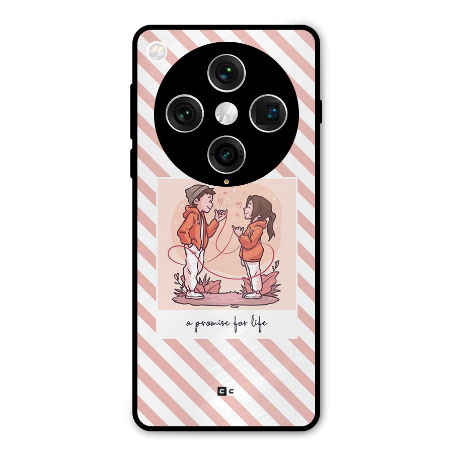 Promise For Life Metal Back Case for Oppo Find X8 Pro