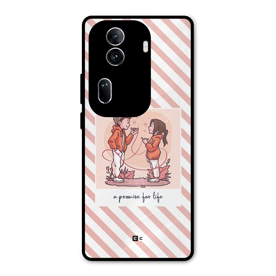 Promise For Life Metal Back Case for Oppo Reno11 Pro 5G