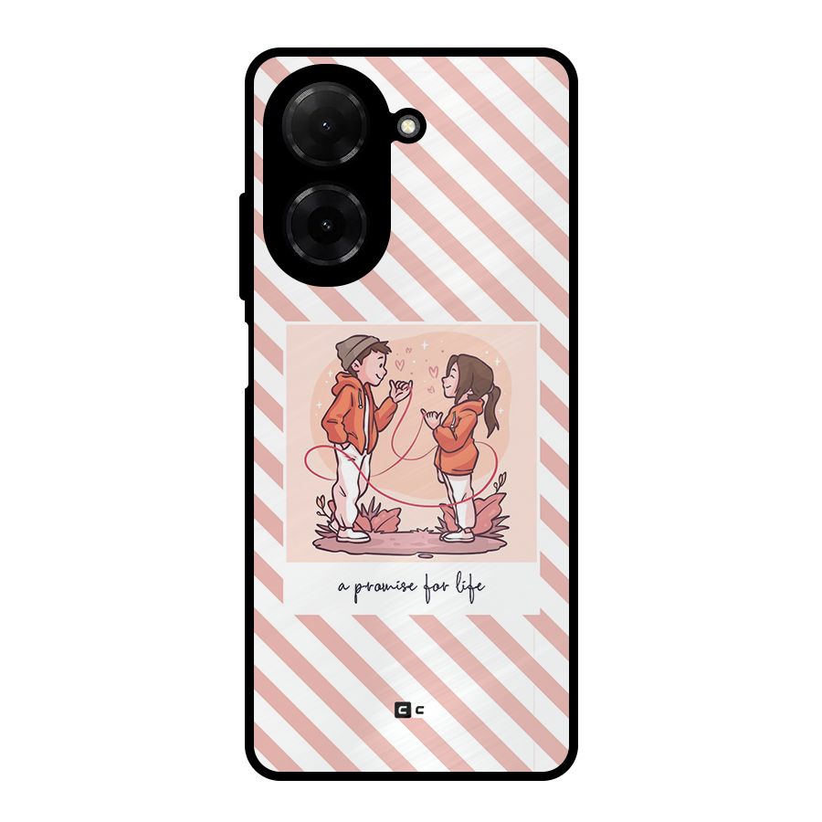 Promise For Life Metal Back Case for Redmi A5 4G