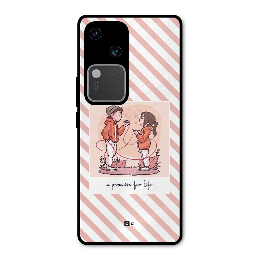 Promise For Life Metal Back Case for Vivo V30