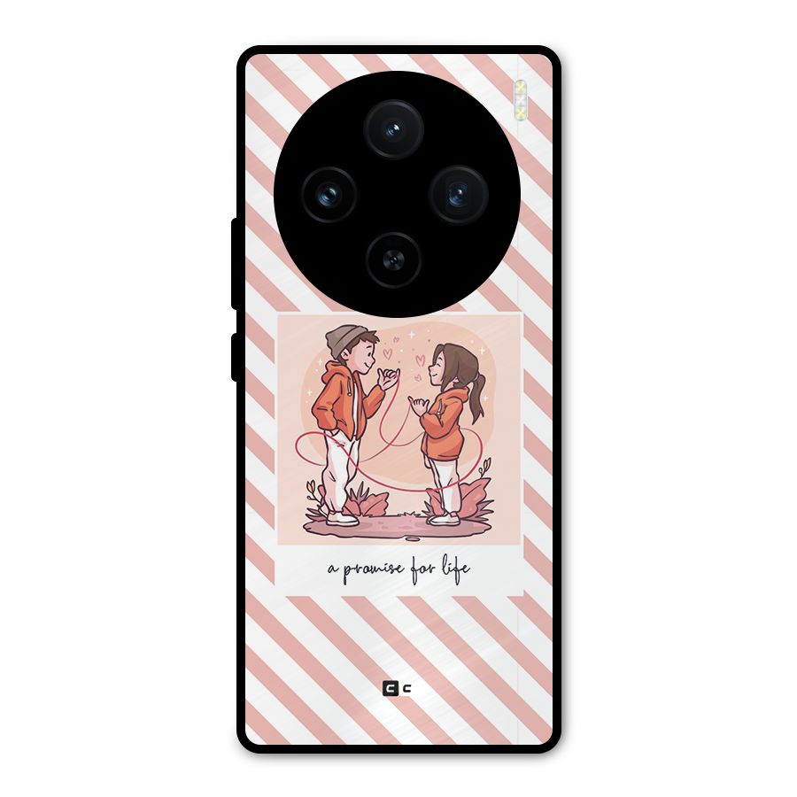 Promise For Life Metal Back Case for Vivo X100