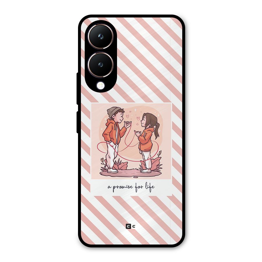 Promise For Life Metal Back Case for Vivo Y28