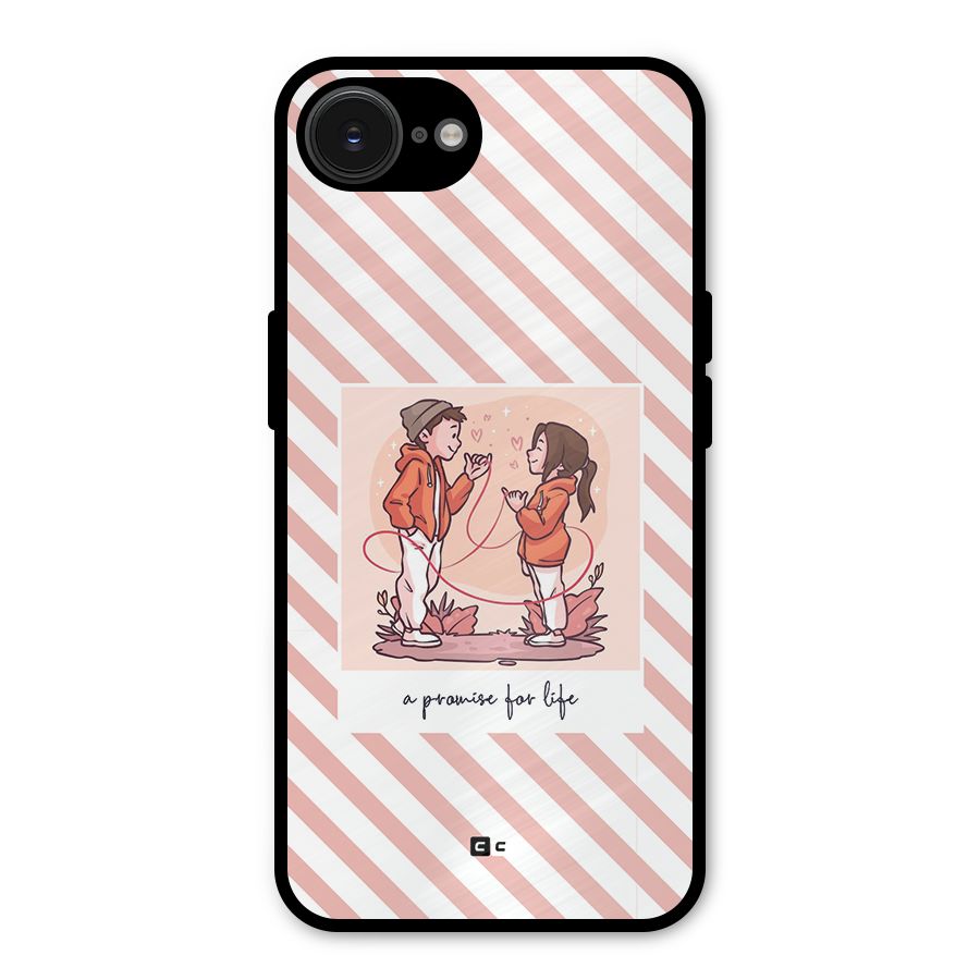Promise For Life Metal Back Case for iPhone 16e