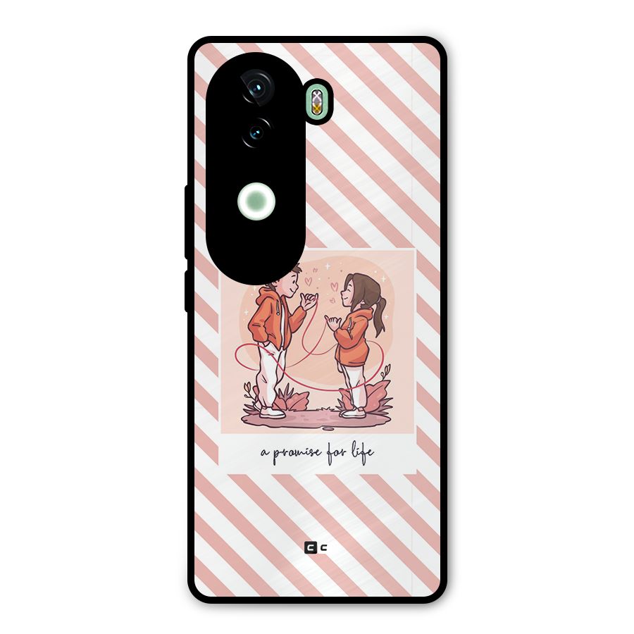 Promise For Life Metal Back Case for iQOO Z9s