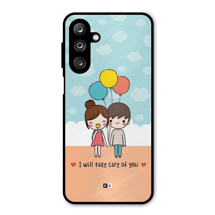 Promise To Care Metal Back Case for Galaxy M36