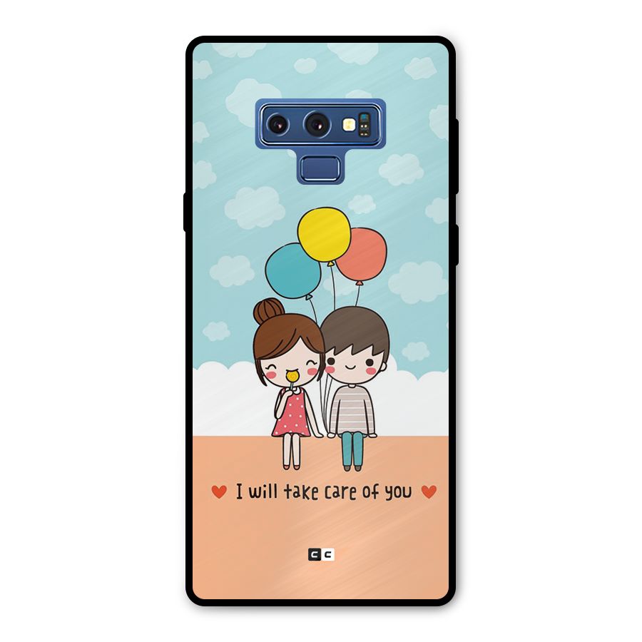 Promise To Care Metal Back Case for Galaxy Note 9