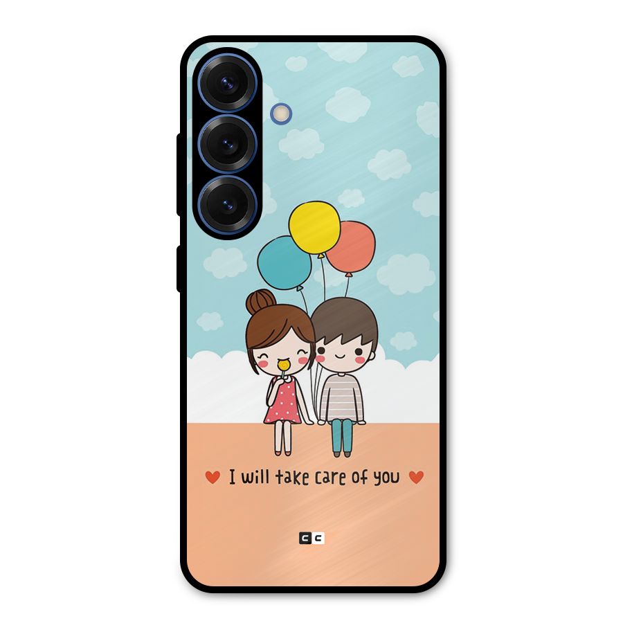 Promise To Care Metal Back Case for Galaxy S25