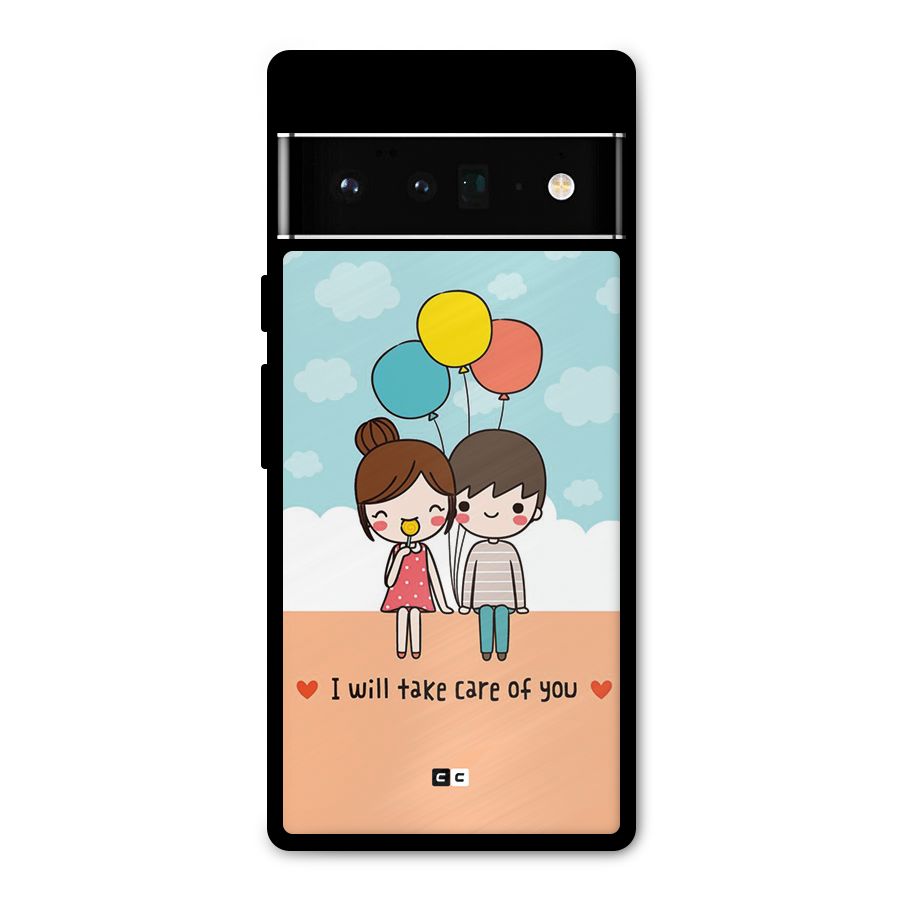 Promise To Care Metal Back Case for Google Pixel 6 Pro