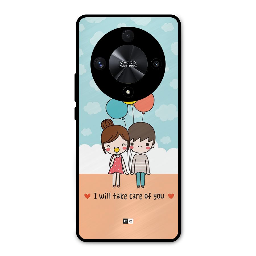 Promise To Care Metal Back Case for Honor X9b