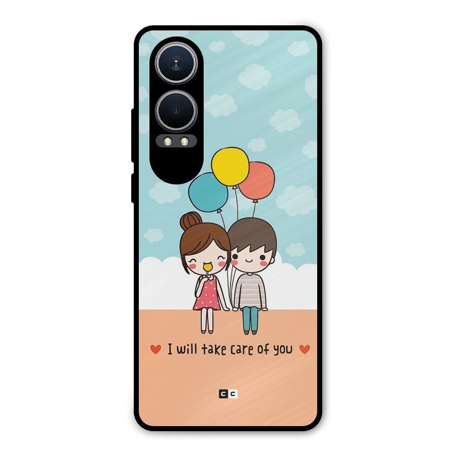 Promise To Care Metal Back Case for OnePlus Nord CE4 Lite