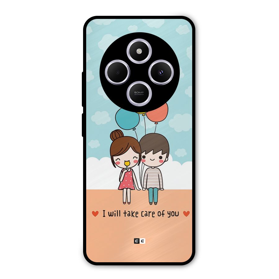 Promise To Care Metal Back Case for Poco C75 5G
