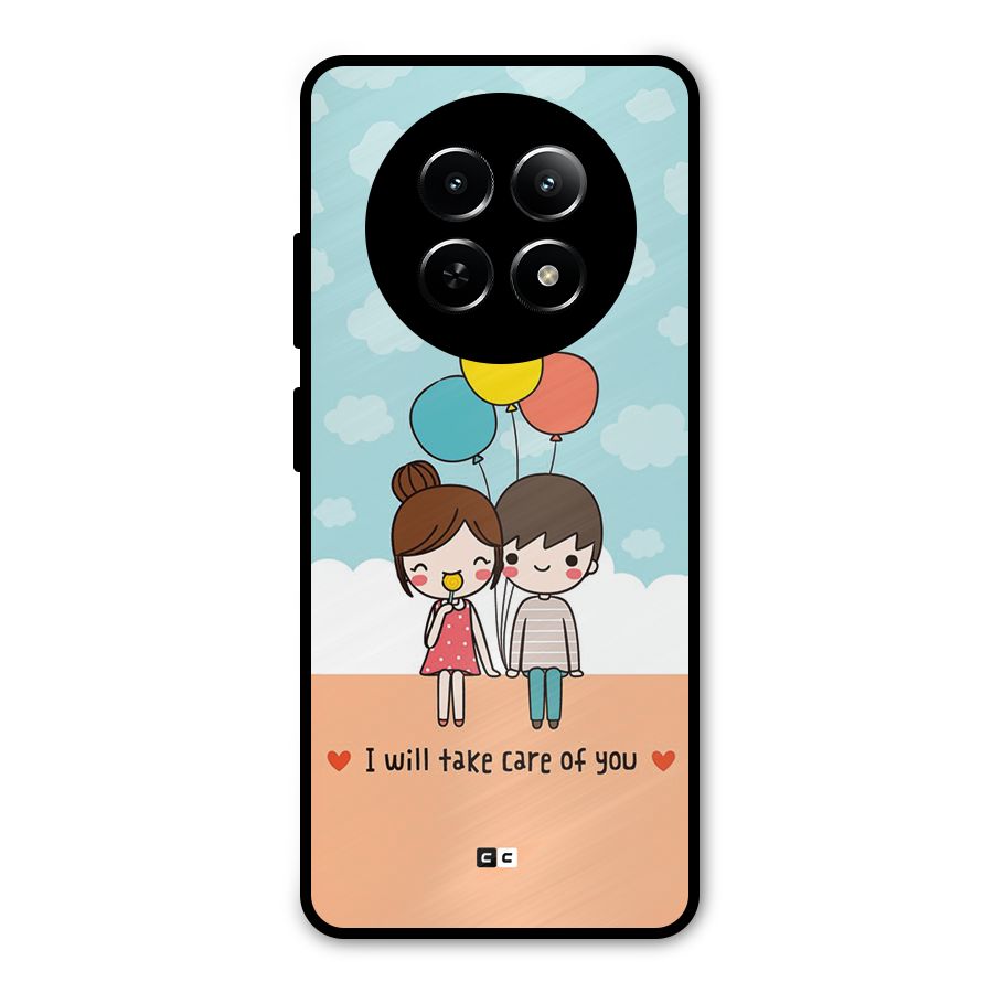 Promise To Care Metal Back Case for Realme 13