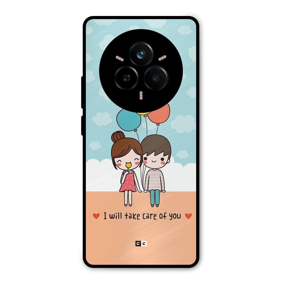 Promise To Care Metal Back Case for Realme 14 Pro