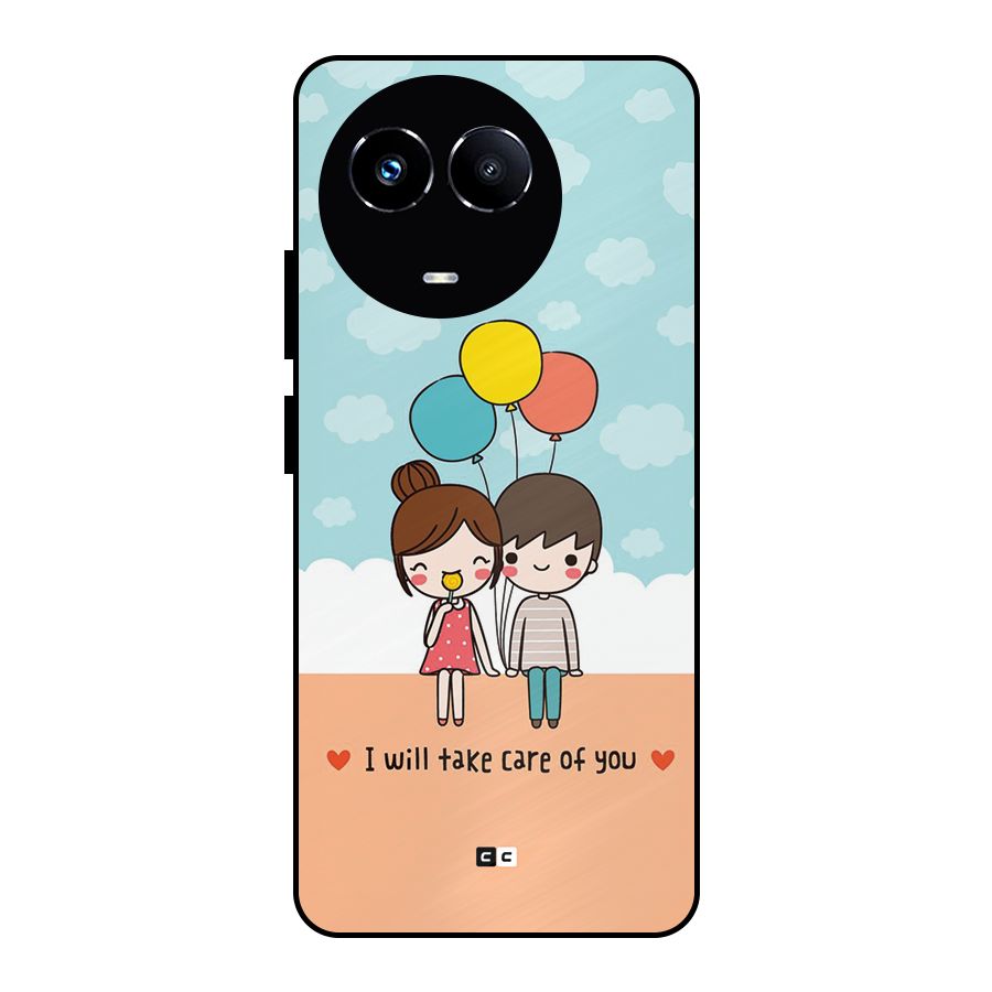 Promise To Care Metal Back Case for Realme Narzo 60X