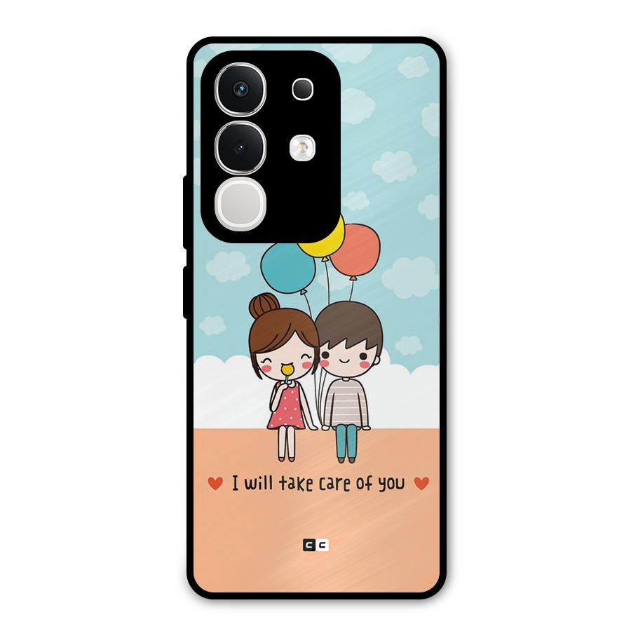 Promise To Care Metal Back Case for iQOO Z10x