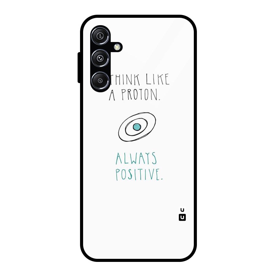 Proton Positive Glass Back Case for Galaxy M34 5G