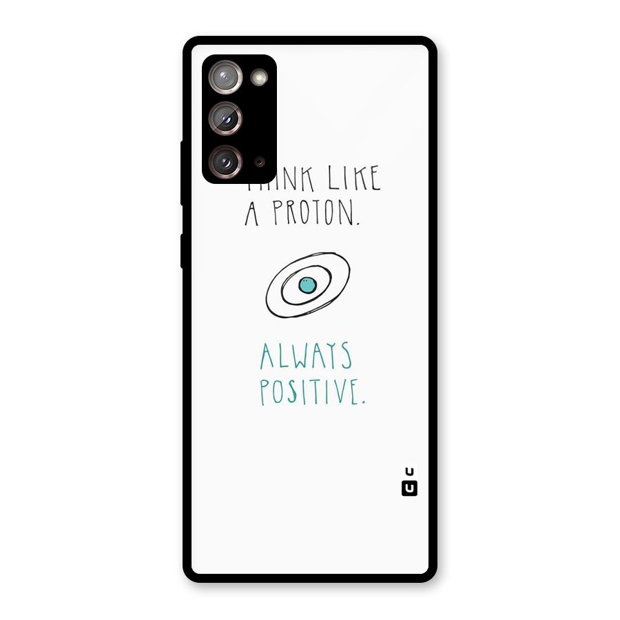 Proton Positive Glass Back Case for Galaxy Note 20