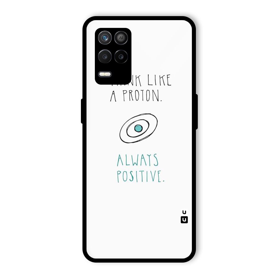 Proton Positive Glass Back Case for Realme 8s 5G