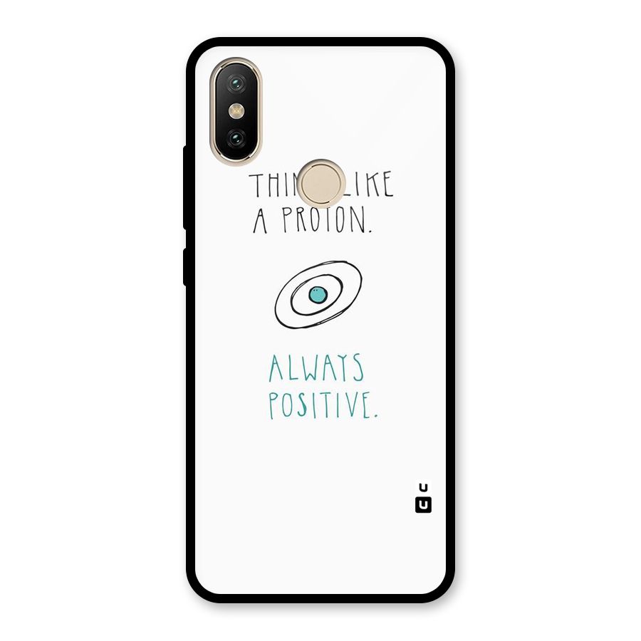 Proton Positive Glass Back Case for Redmi A2