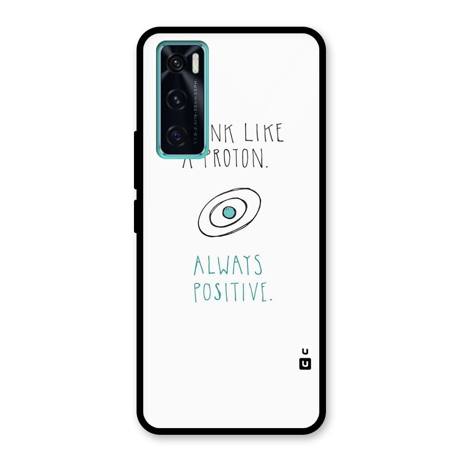 Proton Positive Glass Back Case for Vivo V20 SE
