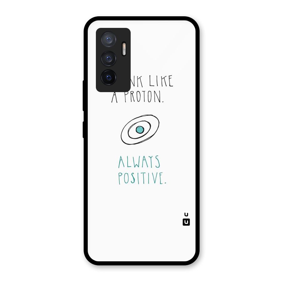 Proton Positive Glass Back Case for Vivo V23e