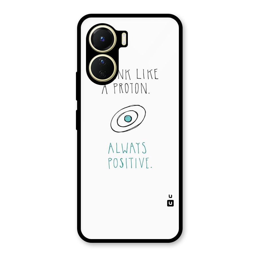 Proton Positive Glass Back Case for Vivo Y16