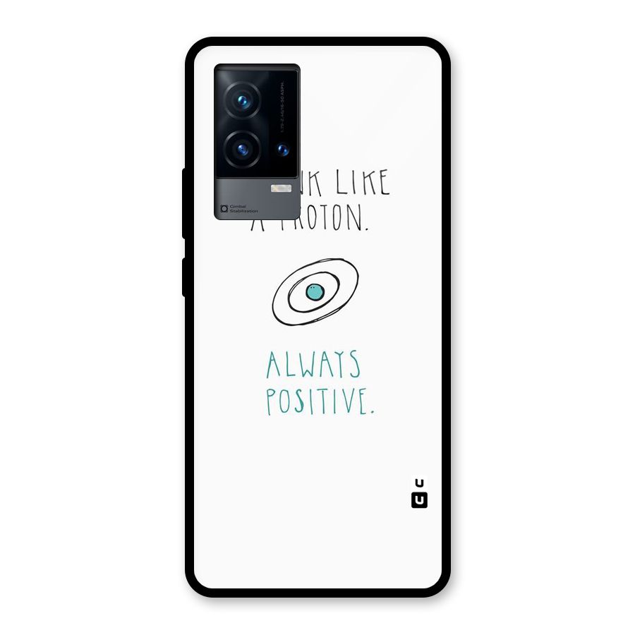 Proton Positive Glass Back Case for iQOO 9 5G