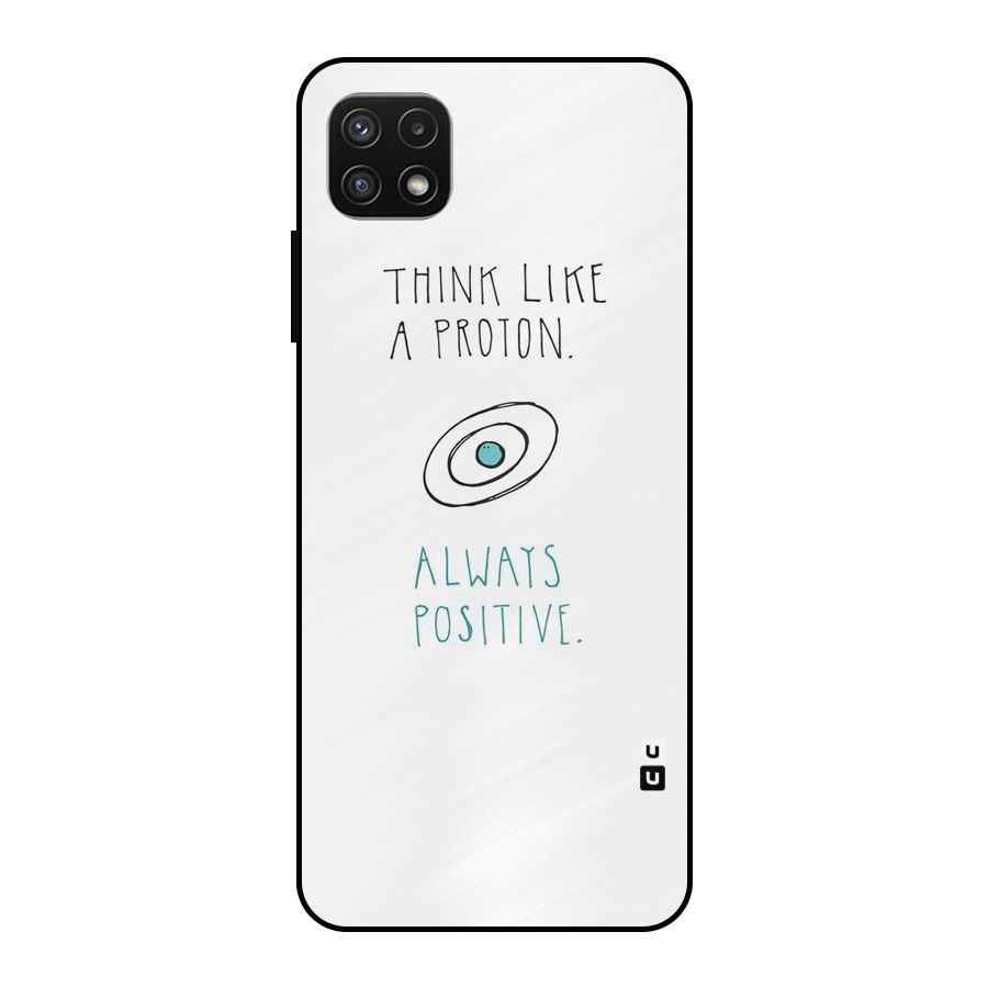 Proton Positive Metal Back Case for Galaxy A22 5G