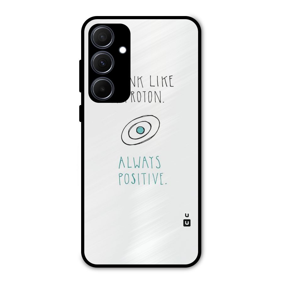 Proton Positive Metal Back Case for Galaxy A35
