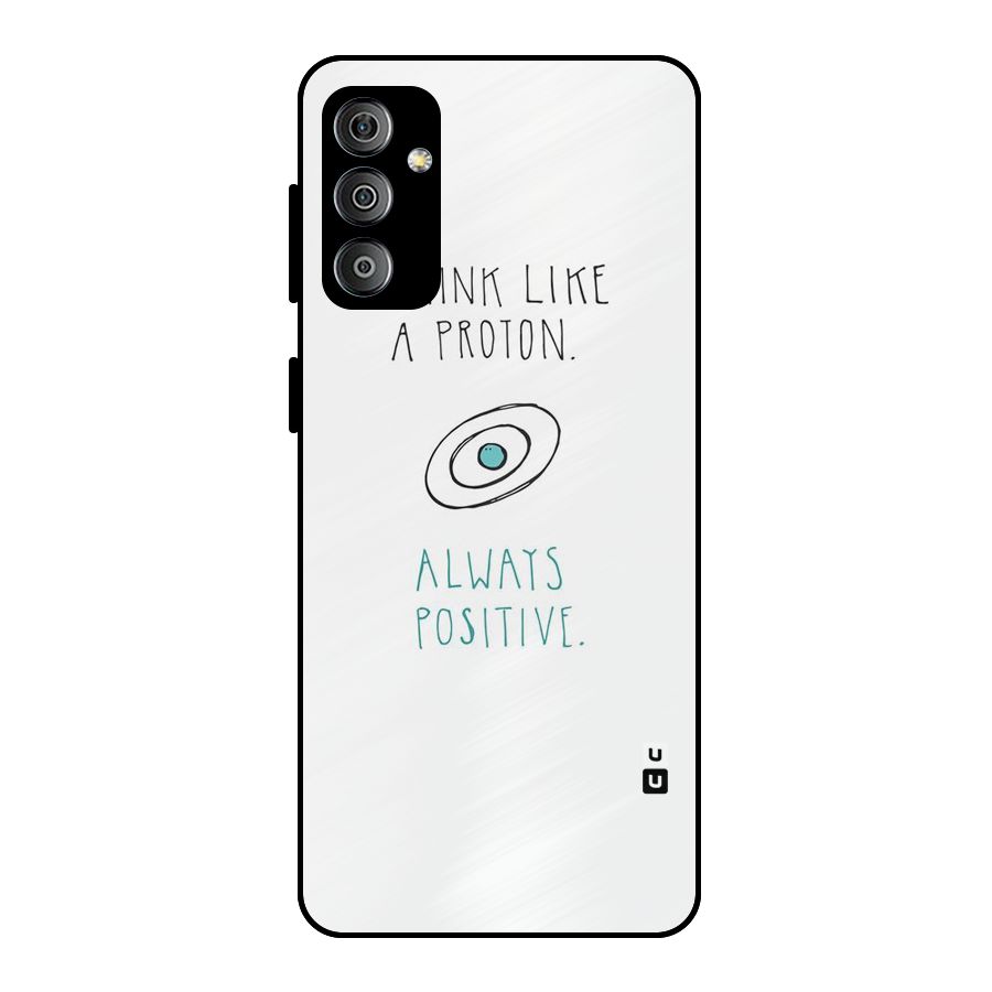 Proton Positive Metal Back Case for Galaxy F23