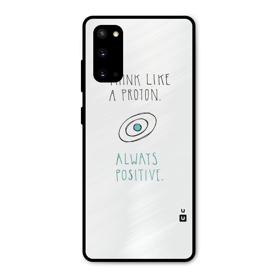 Proton Positive Metal Back Case for Galaxy S20