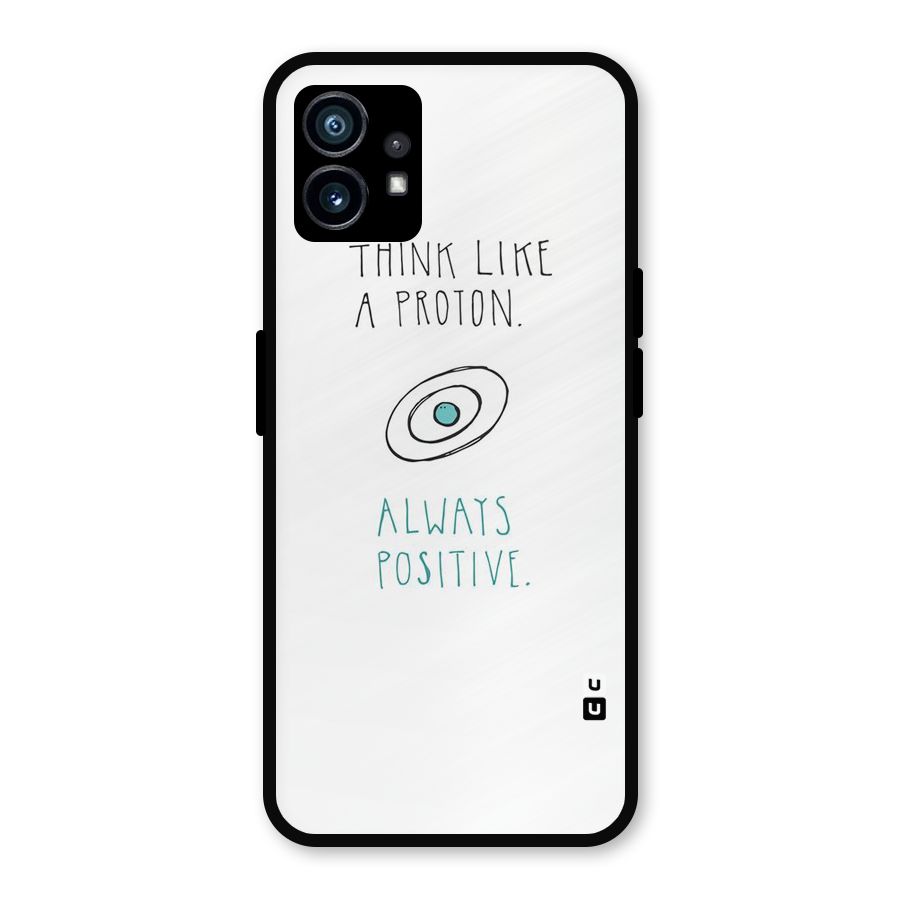 Proton Positive Metal Back Case for Nothing Phone 1