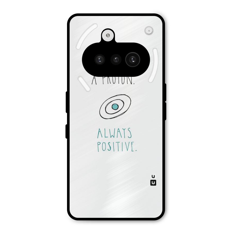 Proton Positive Metal Back Case for Nothing Phone 3a