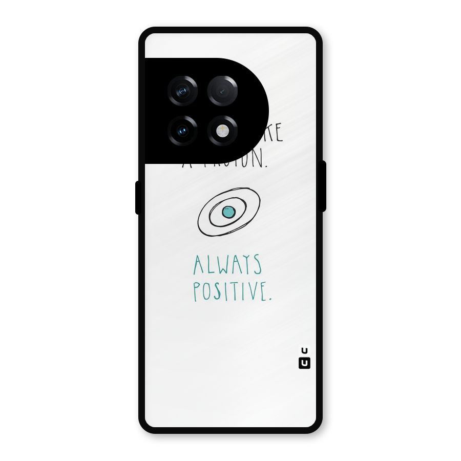 Proton Positive Metal Back Case for OnePlus 11R