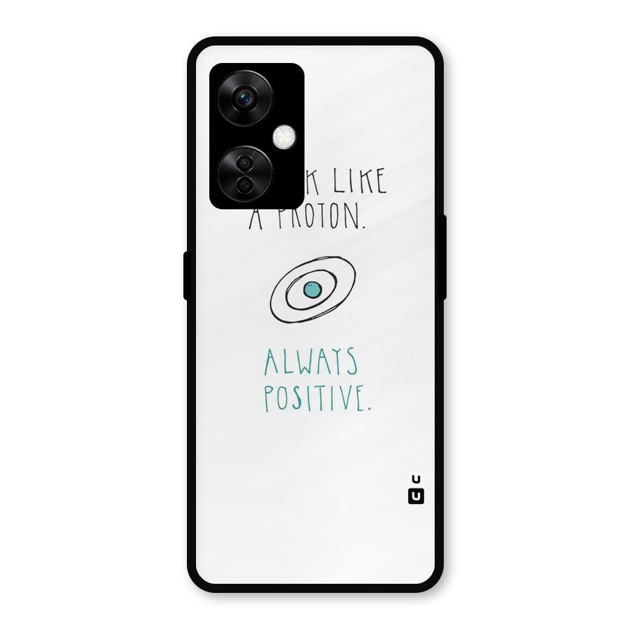 Proton Positive Metal Back Case for OnePlus Nord CE 3 Lite