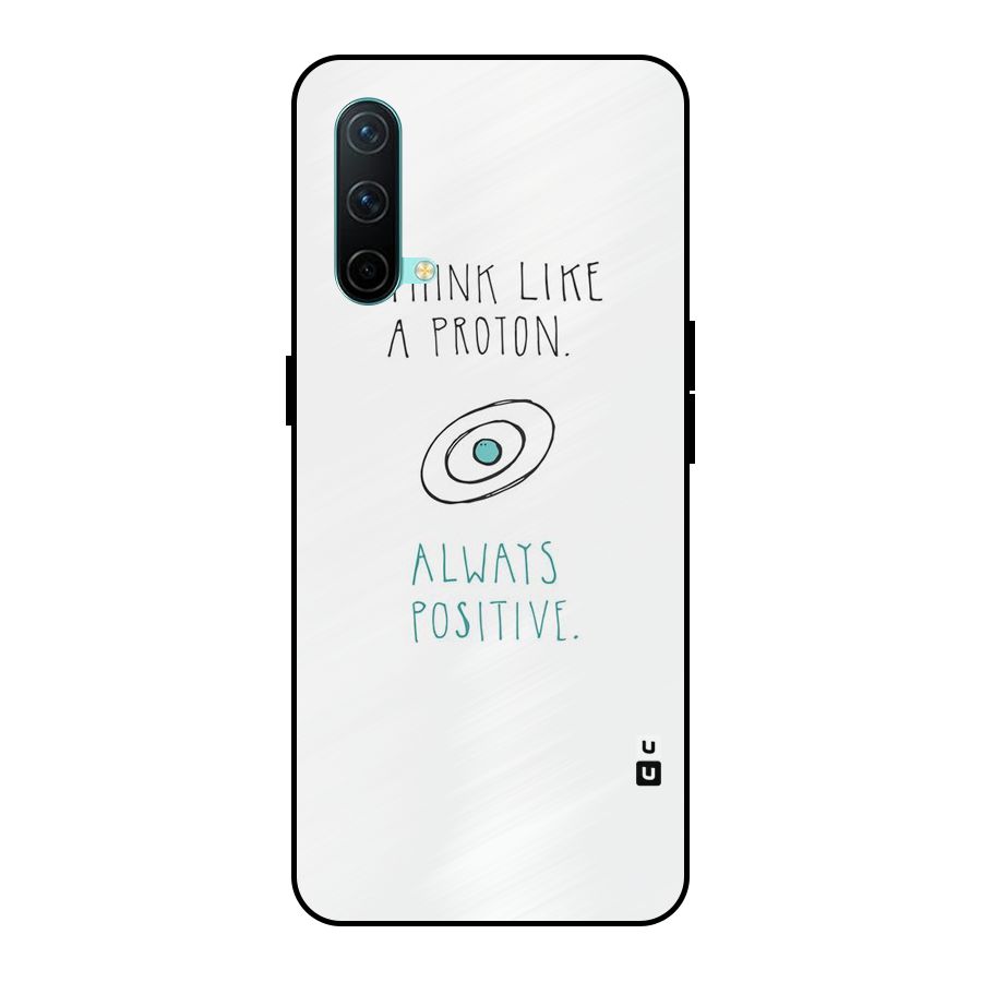 Proton Positive Metal Back Case for OnePlus Nord CE 5G