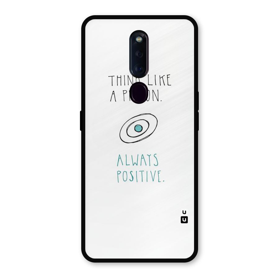 Proton Positive Metal Back Case for Oppo F11 Pro
