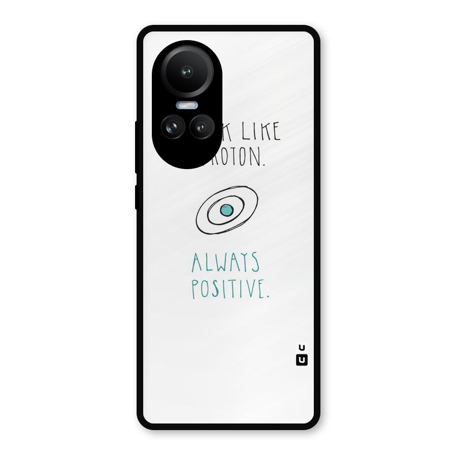 Proton Positive Metal Back Case for Oppo Reno10 Pro