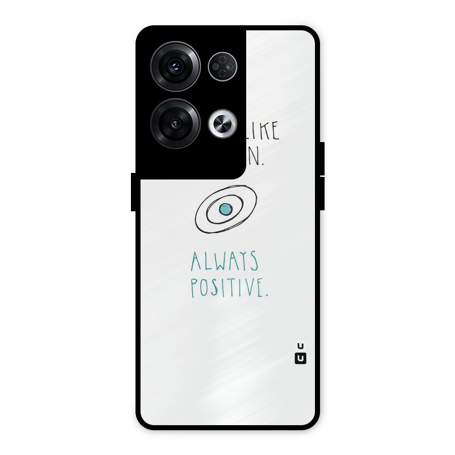 Proton Positive Metal Back Case for Oppo Reno8 Pro 5G