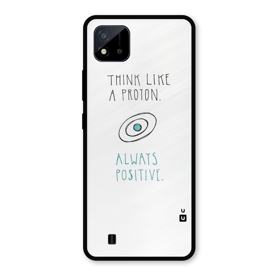 Proton Positive Metal Back Case for Realme C11 2021