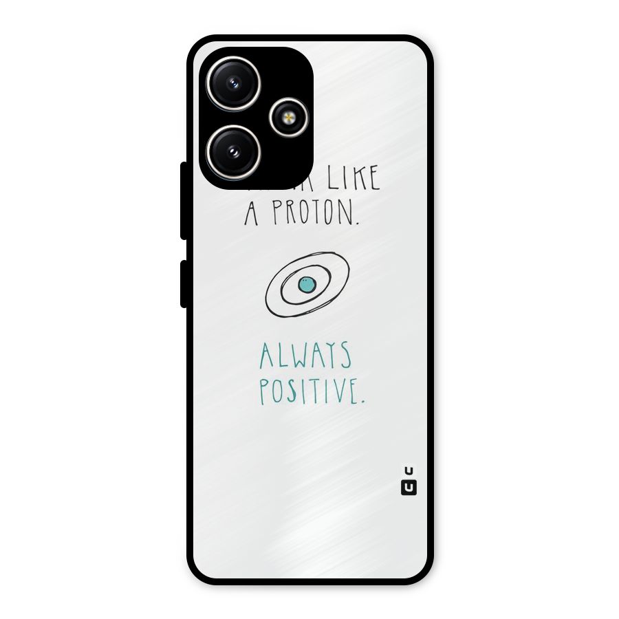 Proton Positive Metal Back Case for Redmi 12 5G