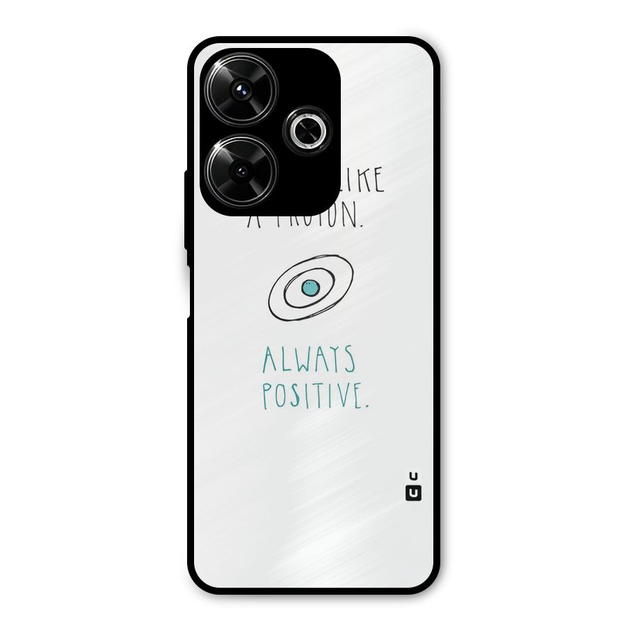 Proton Positive Metal Back Case for Redmi 13 5G