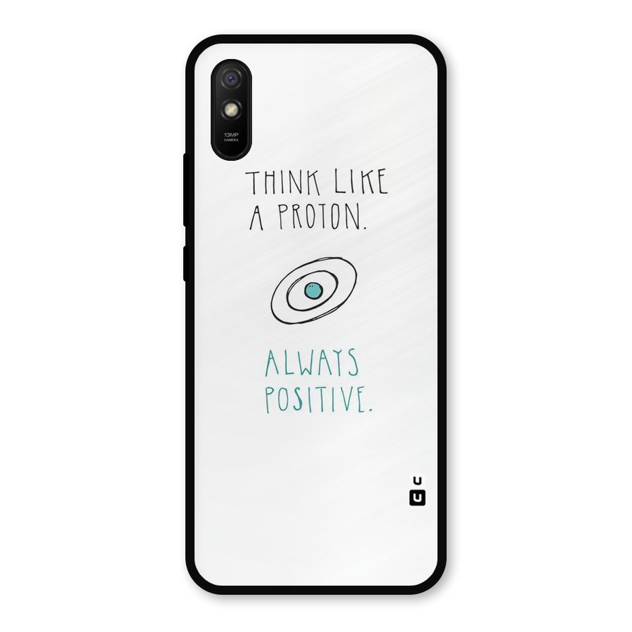 Proton Positive Metal Back Case for Redmi 9a