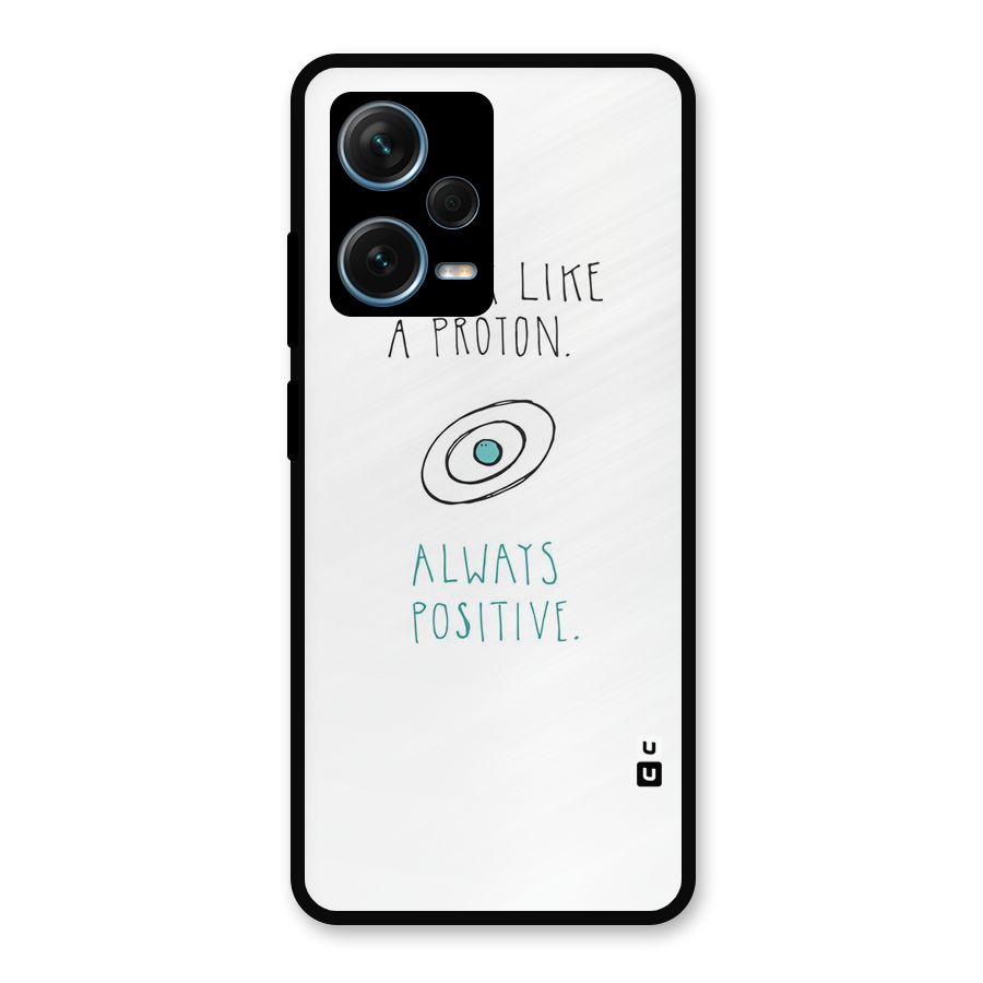 Proton Positive Metal Back Case for Redmi Note 12 Pro Plus 5G