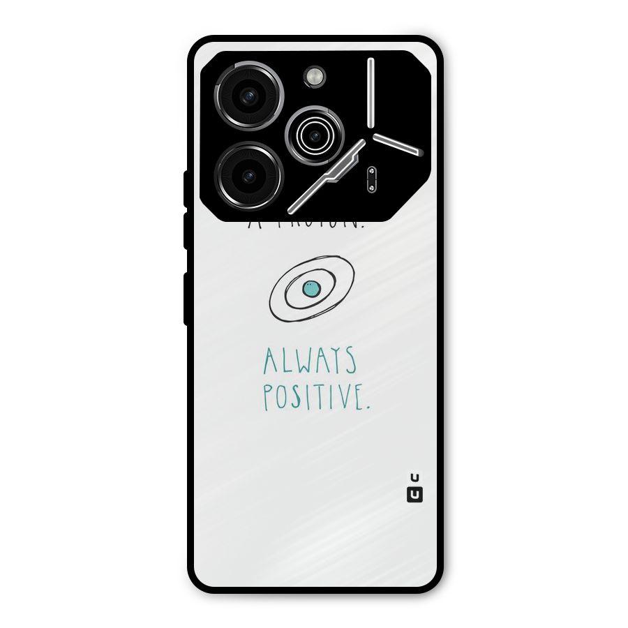 Proton Positive Metal Back Case for Tecno Pova 6 Pro
