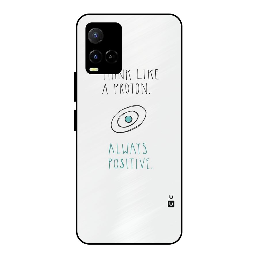 Proton Positive Metal Back Case for Vivo Y21A