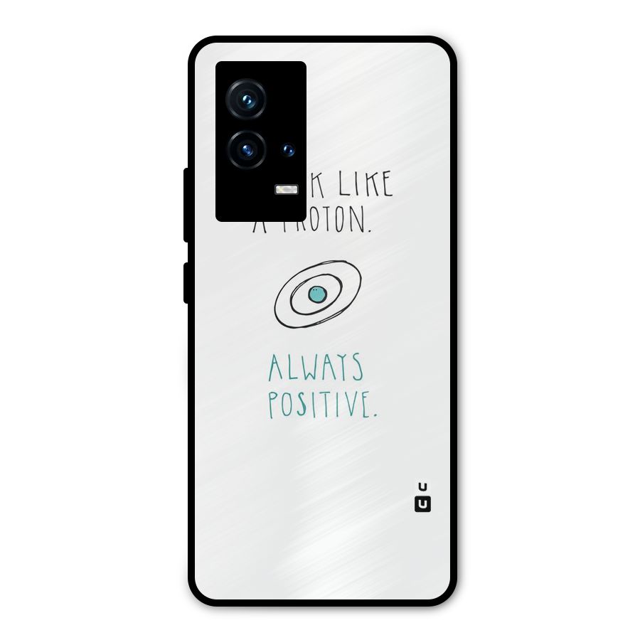 Proton Positive Metal Back Case for iQOO 9 5G